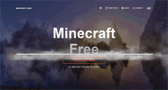 Desktop Screenshot of minecraft-free.com