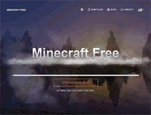 Tablet Screenshot of minecraft-free.com